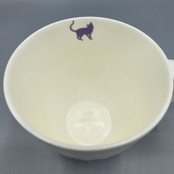 THL Crazy Cat Lady with purple and pink cat graphic coffee mug - Picture 6 of 6